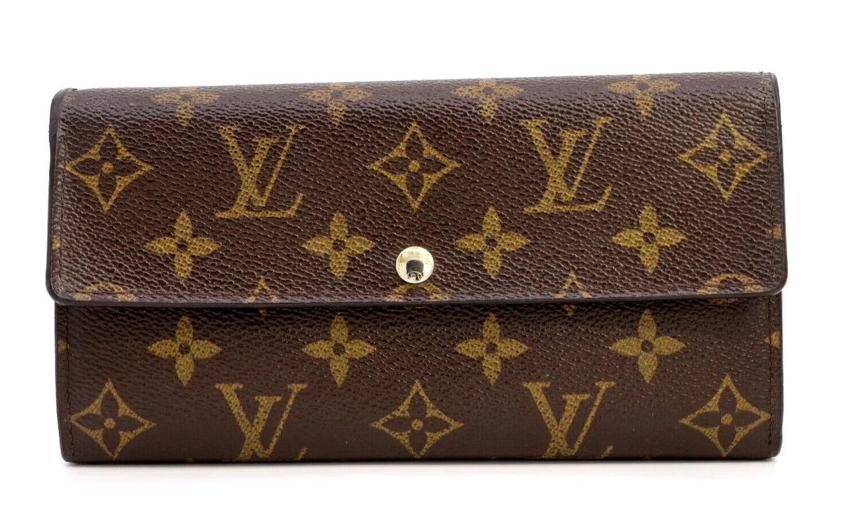 Louis Vuitton Sarah Monogram Wallet – Limited Edition M61734 – Brown – Rare