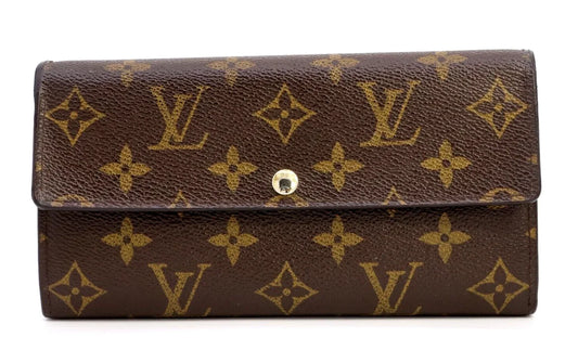 Louis Vuitton Sarah Monogram Wallet – Limited Edition M61734 – Brown – Rare